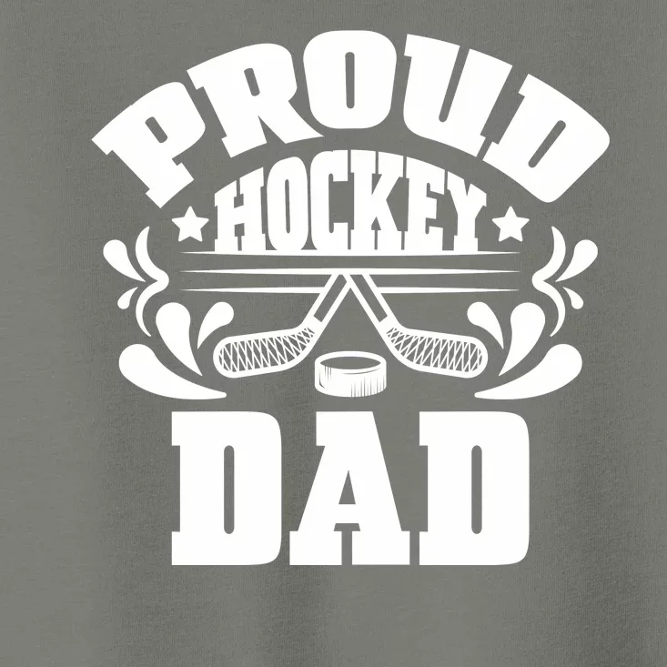 Proud Hockey Dad Toddler T-Shirt