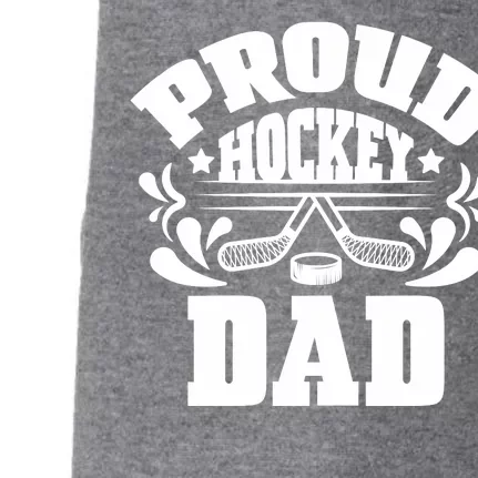 Proud Hockey Dad Doggie 3-End Fleece Hoodie