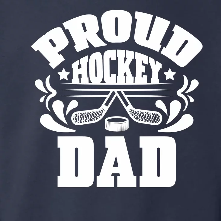 Proud Hockey Dad Toddler Hoodie