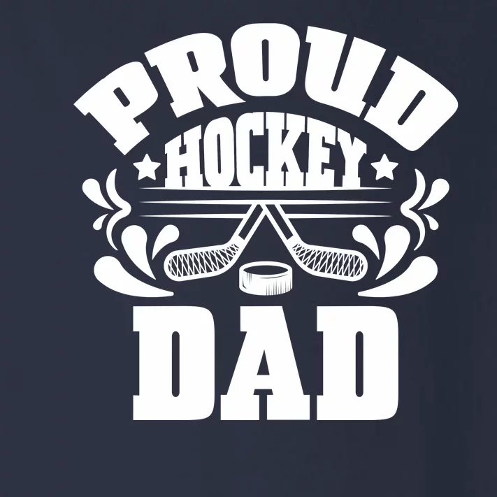 Proud Hockey Dad Toddler Long Sleeve Shirt