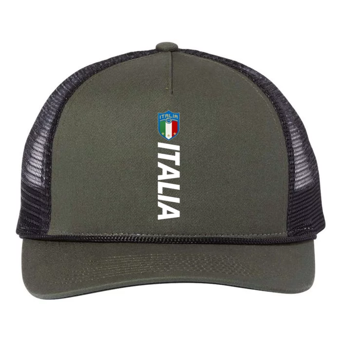 Proud Italian Italia Soccer Jersey Champs Retro Rope Trucker Hat Cap