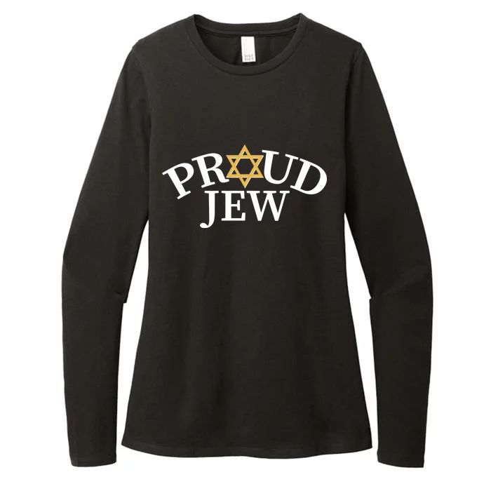 Proud Jew Jewish Star Logo Womens CVC Long Sleeve Shirt