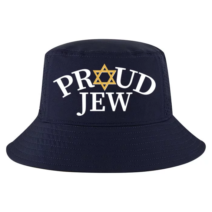 Proud Jew Jewish Star Logo Cool Comfort Performance Bucket Hat