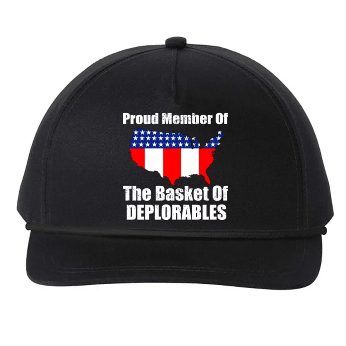 Proud Member Of The Basket Of Deplorables Snapback Five-Panel Rope Hat