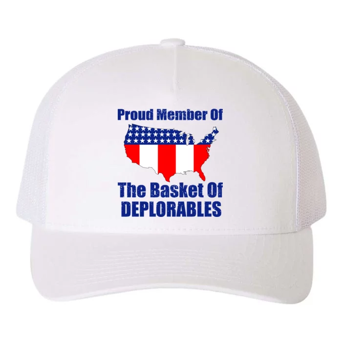 Proud Member Of The Basket Of Deplorables Yupoong Adult 5-Panel Trucker Hat