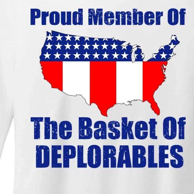 Proud Member Of The Basket Of Deplorables Womens CVC Long Sleeve Shirt