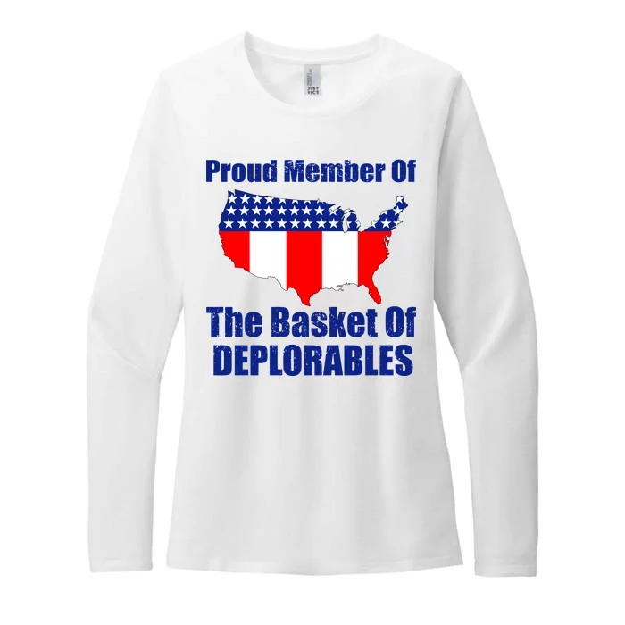 Proud Member Of The Basket Of Deplorables Womens CVC Long Sleeve Shirt