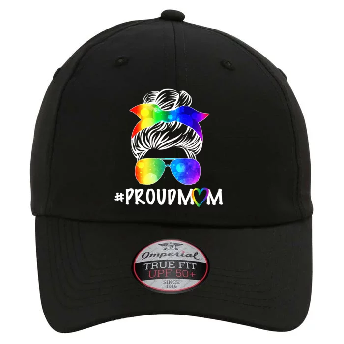 Proud Mom LGBT Rainbow Pride The Original Performance Cap