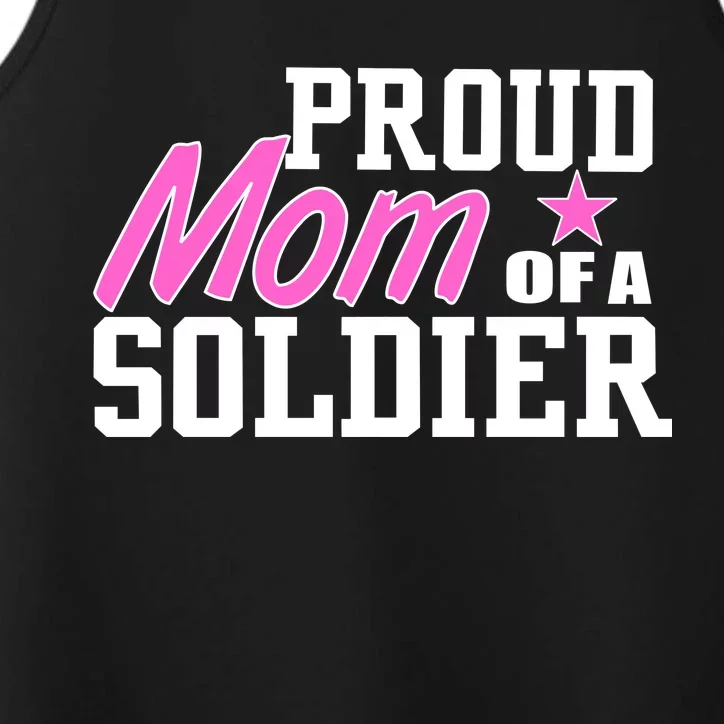 Proud Mom of A Soldier Performance Tank