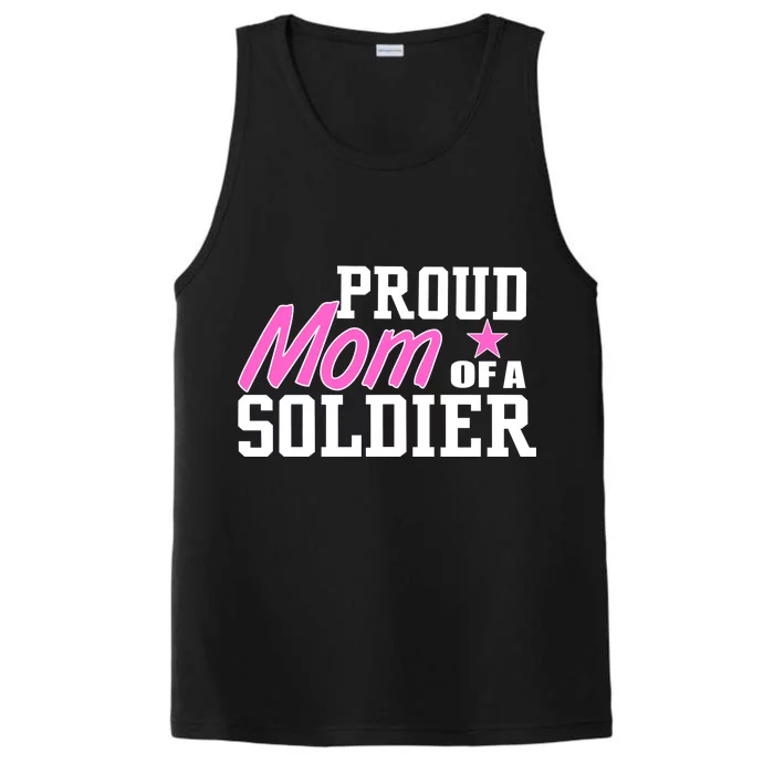 Proud Mom of A Soldier Performance Tank