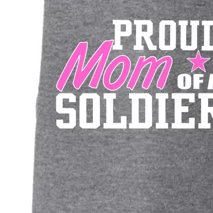 Proud Mom of A Soldier Doggie 3-End Fleece Hoodie