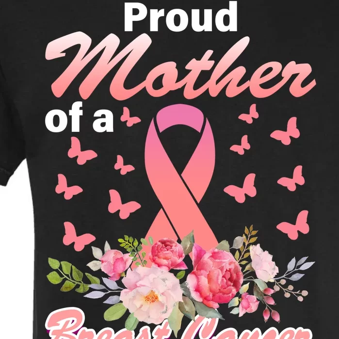 Proud Mother Of A Breast Cancer Warrior Garment-Dyed Heavyweight T-Shirt