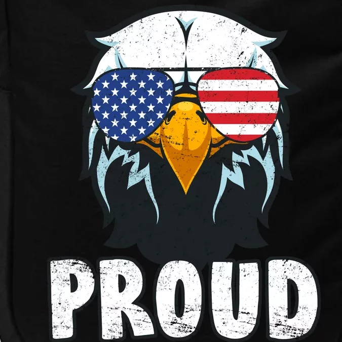 Proud Patriotic Eagle Impact Tech Backpack