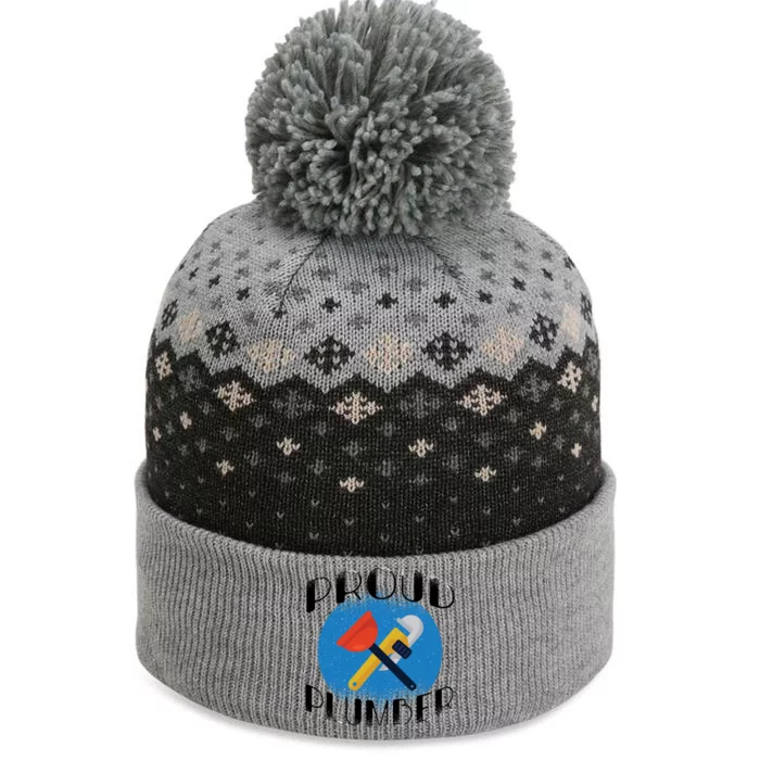 Proud Plumber The Baniff Cuffed Pom Beanie