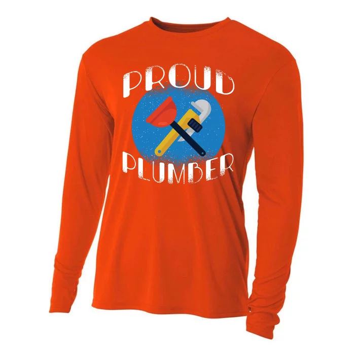 Proud Plumber Cooling Performance Long Sleeve Crew