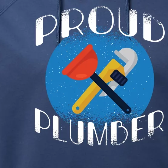 Proud Plumber Performance Fleece Hoodie