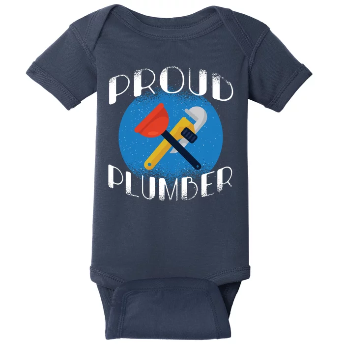 Proud Plumber Baby Bodysuit