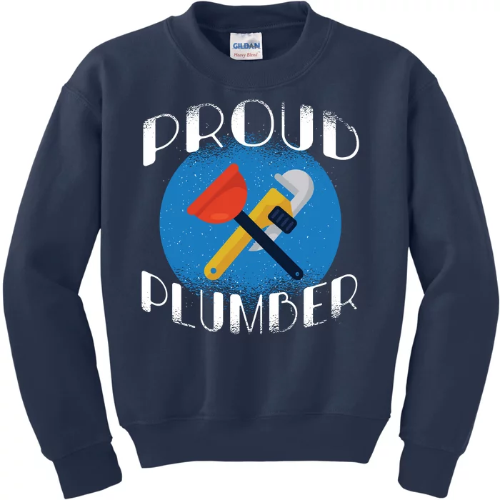 Proud Plumber Kids Sweatshirt