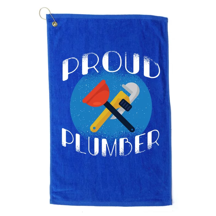 Proud Plumber Platinum Collection Golf Towel