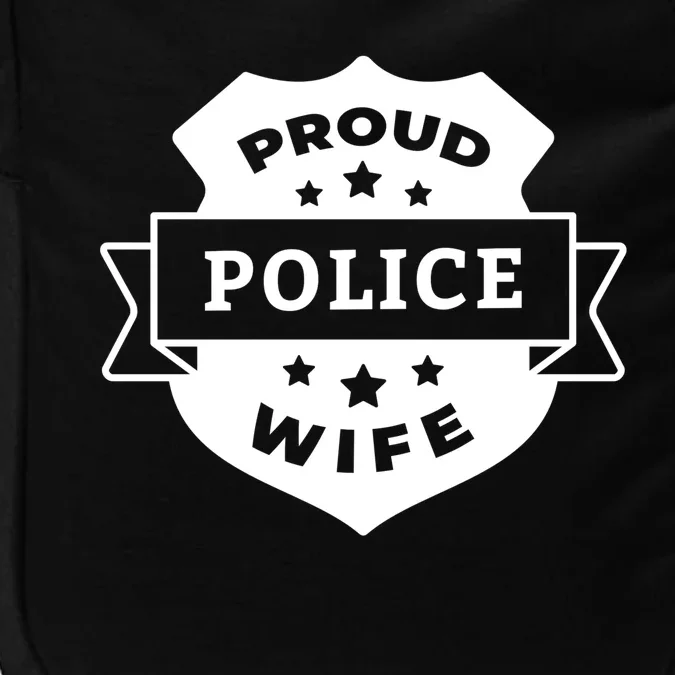 Proud Police Wife Impact Tech Backpack