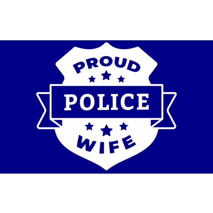 Proud Police Wife Bumper Sticker