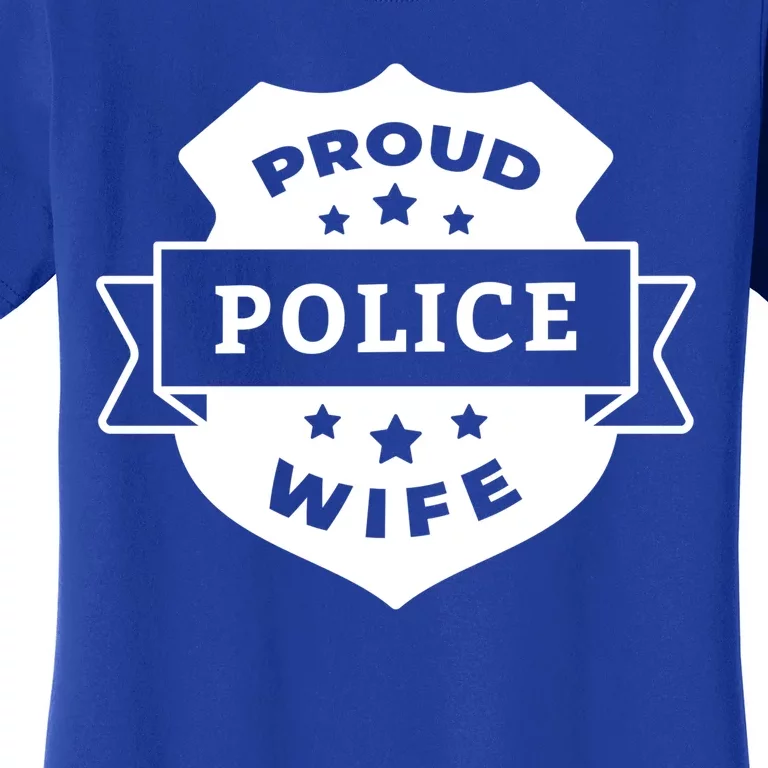 Proud Police Wife Women's T-Shirt