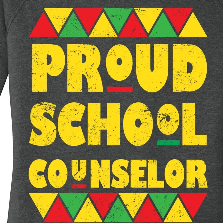 Proud School Counselor Women's Perfect Tri Tunic Long Sleeve Shirt