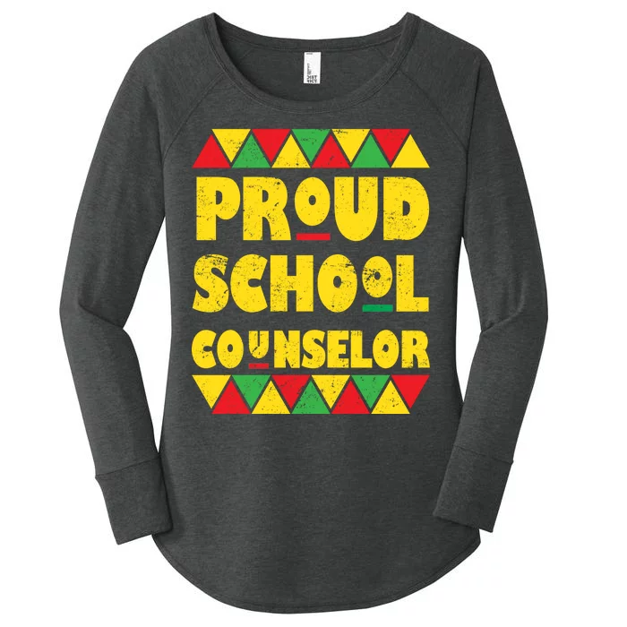 Proud School Counselor Women's Perfect Tri Tunic Long Sleeve Shirt