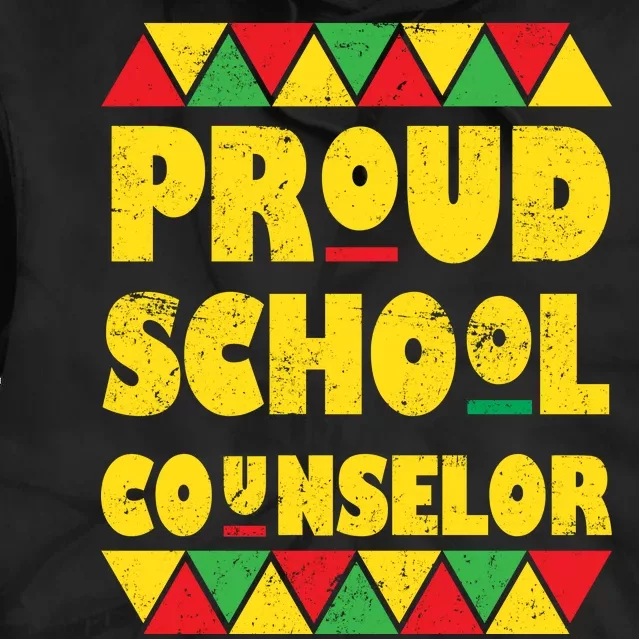 Proud School Counselor Tie Dye Hoodie