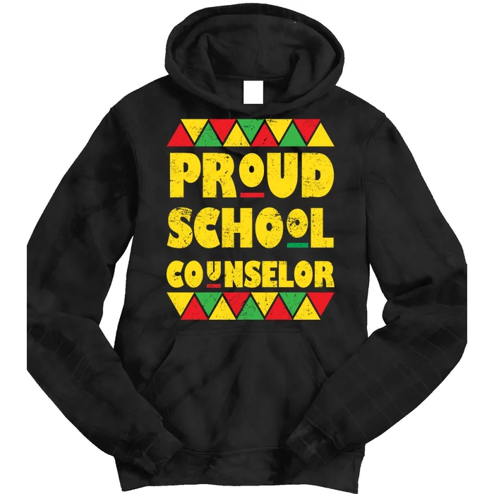 Proud School Counselor Tie Dye Hoodie