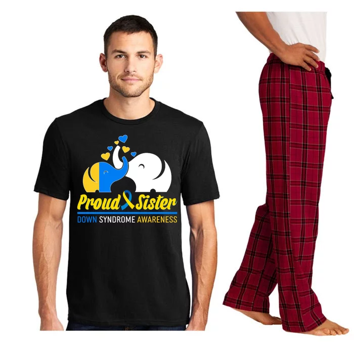 Proud Sister Down Syndrome Awareness Elephants Pajama Set