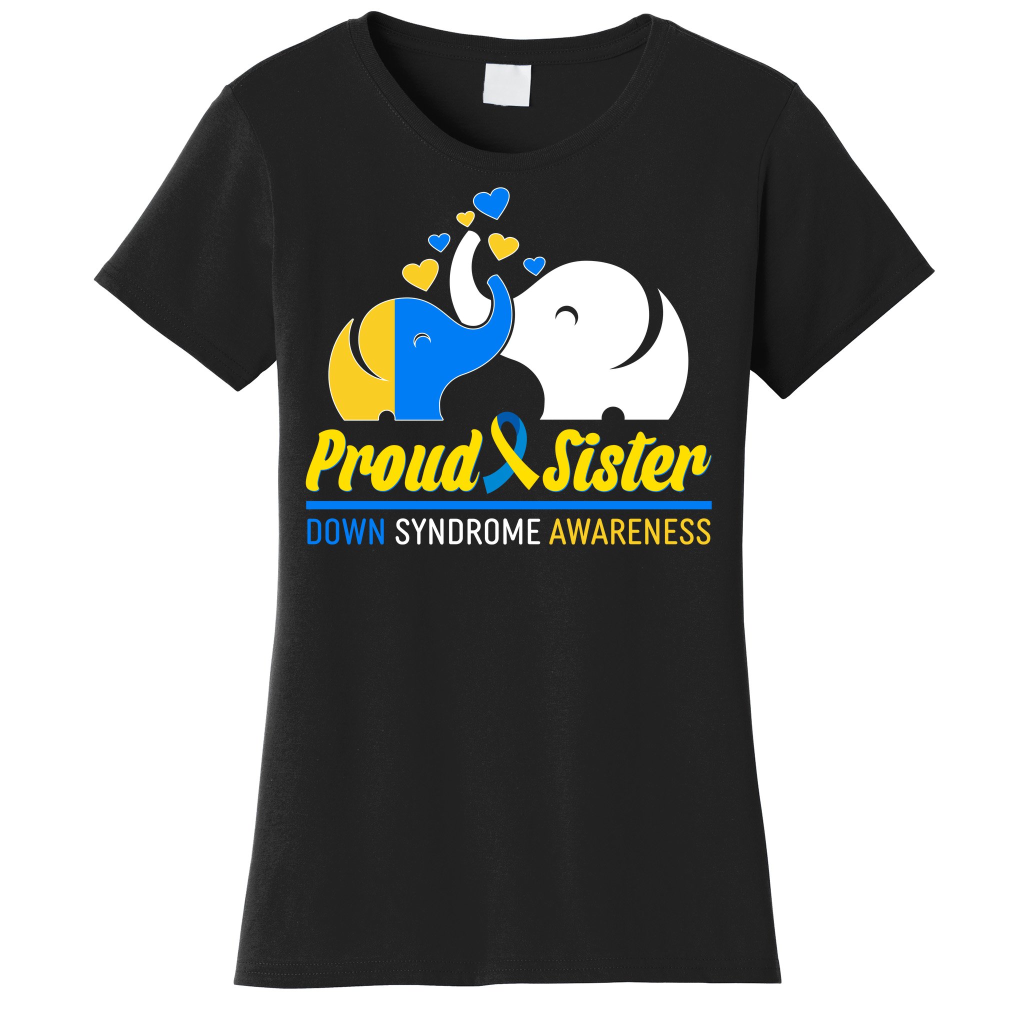 Elephant Proud Auntie Down Syndrome Awareness Shirt - Teespix - Store  Fashion LLC