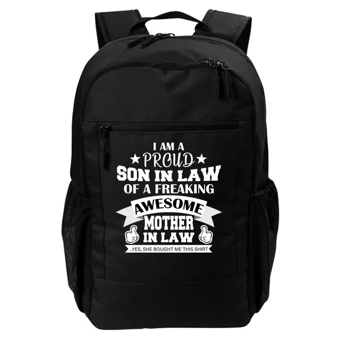 Proud Son In Law Of An Awesome Mother in Law Daily Commute Backpack