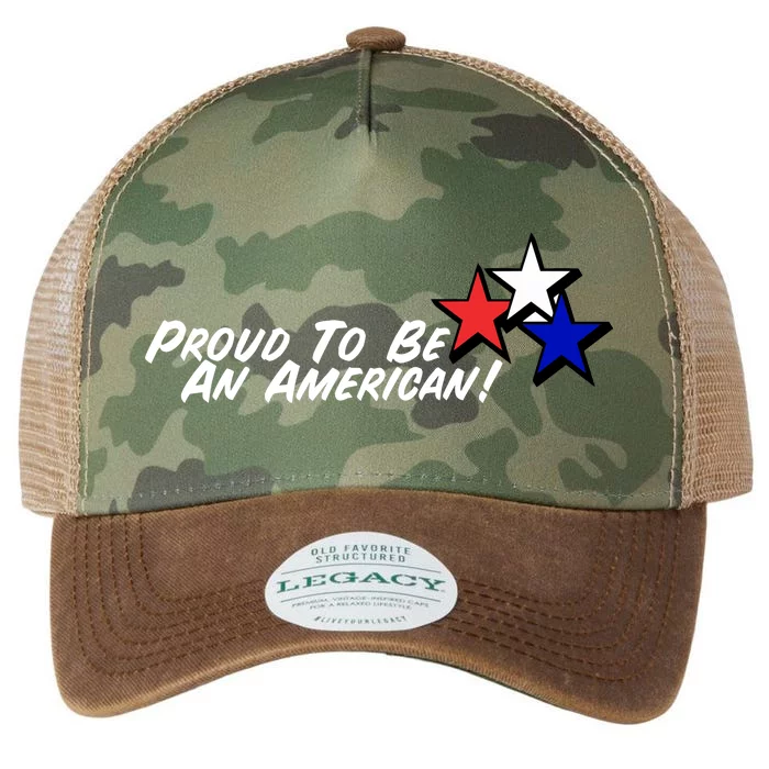 Proud To Be An American! Legacy Tie Dye Trucker Hat