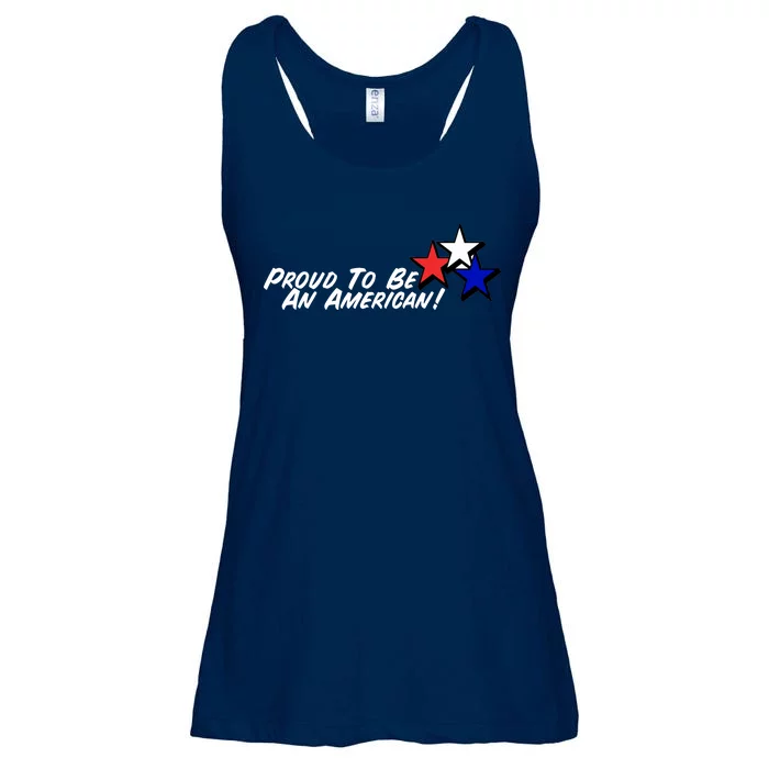 Proud To Be An American! Ladies Essential Flowy Tank