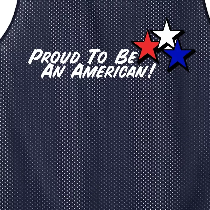 Proud To Be An American! Mesh Reversible Basketball Jersey Tank