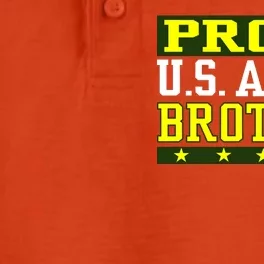 Proud U.S. Army Brother Dry Zone Grid Performance Polo