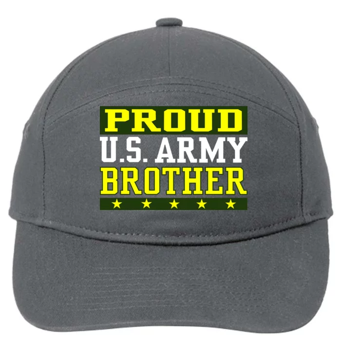 Proud U.S. Army Brother 7-Panel Snapback Hat