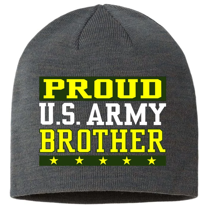 Proud U.S. Army Brother 8 1/2in Sustainable Knit Beanie