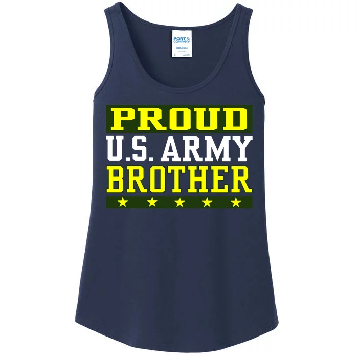 Proud U.S. Army Brother Ladies Essential Tank