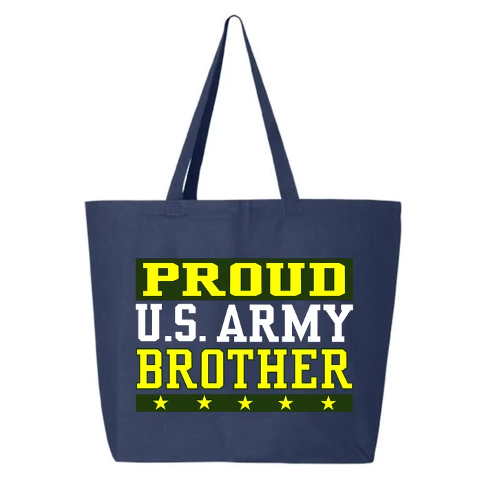 Proud U.S. Army Brother 25L Jumbo Tote