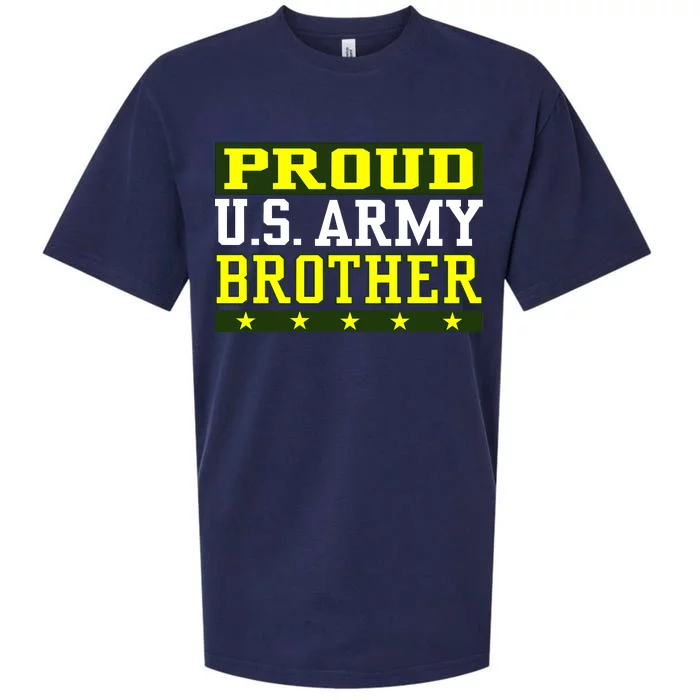 Proud U.S. Army Brother Sueded Cloud Jersey T-Shirt