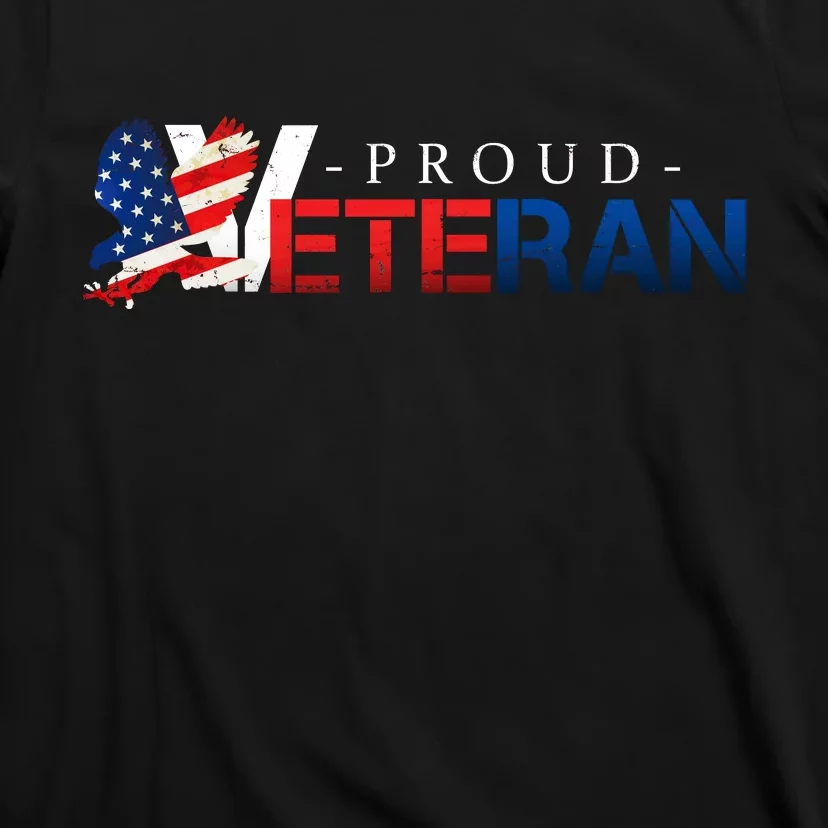 Proud USA Veteran Eagle T-Shirt