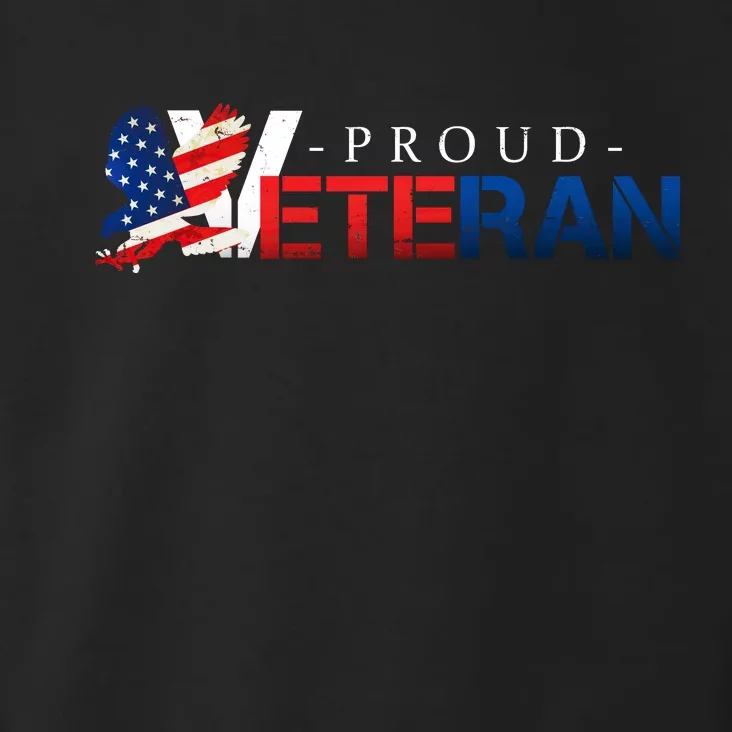 Proud USA Veteran Eagle Toddler Hoodie