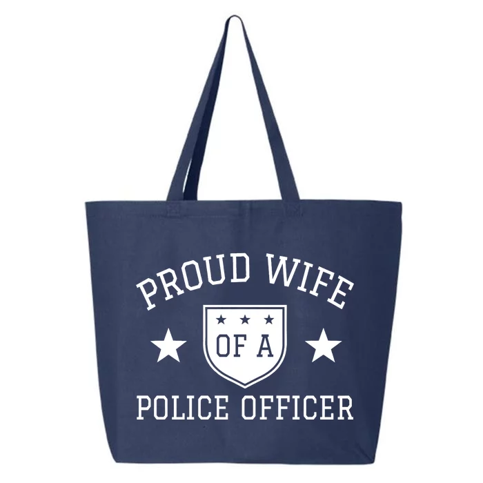 Proud Wife of A Police Officer 25L Jumbo Tote