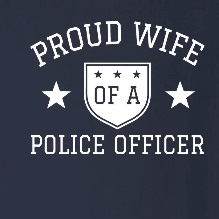 Proud Wife of A Police Officer Toddler Long Sleeve Shirt