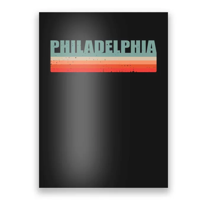 Philadelphia Retro Poster