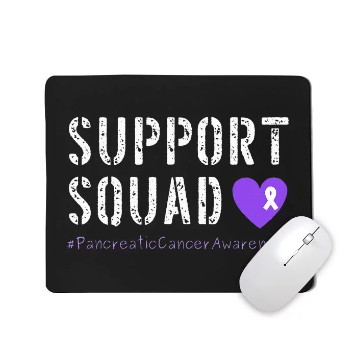 Purple Ribbon Pancreatic Cancer Awareness Mousepad