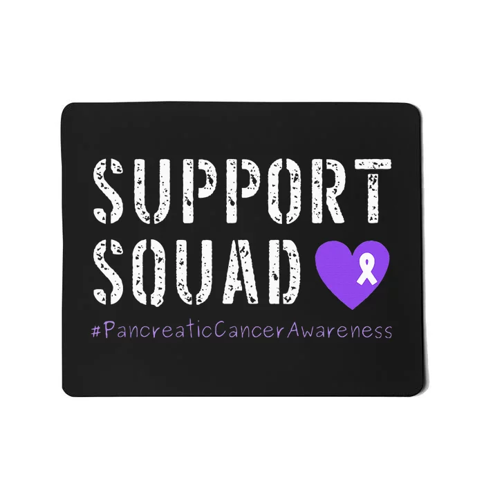 Purple Ribbon Pancreatic Cancer Awareness Mousepad