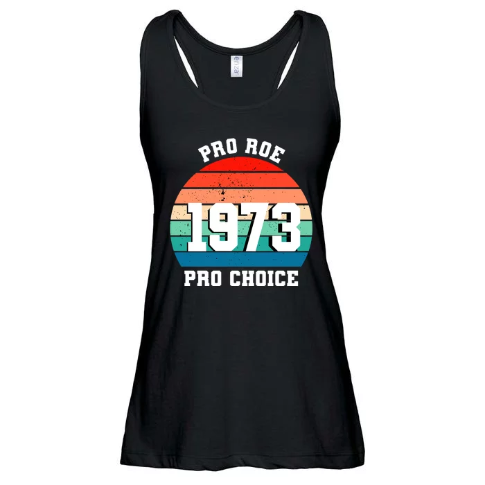 Pro Roe Pro Choice 1973 Ladies Essential Flowy Tank